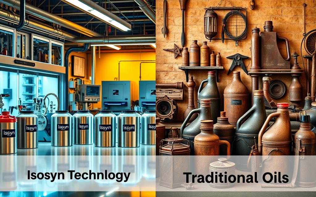 Isosyn Technology vs traditional engine oils